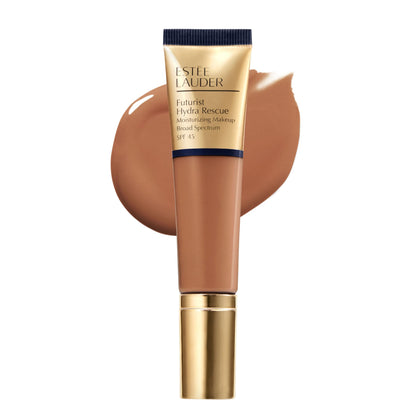 Estée Lauder Futurist Hydra Rescue Foundation 5N2 Amber Honey front view