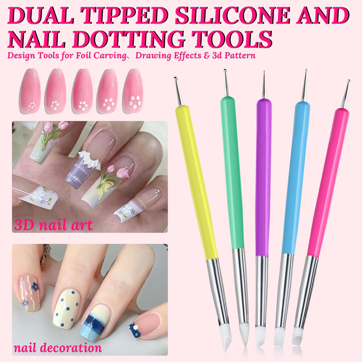 ESUOHYM dual-ended dotting and sculpting pen