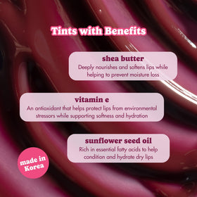 ESW Beauty Raspberry Acai Lip Gloss in a lifestyle setting