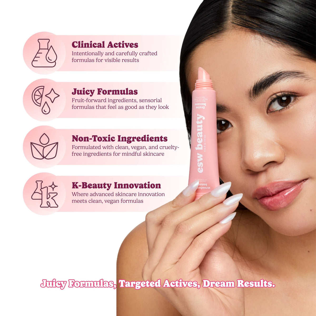 ESW Beauty Strawberry Banana Lip Gloss ingredients list