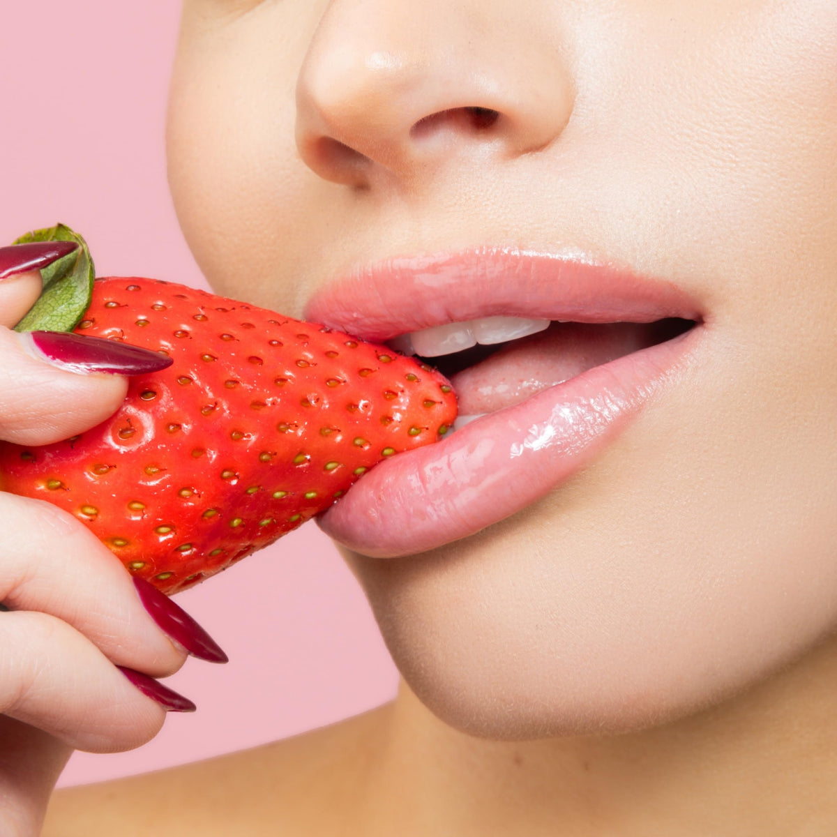 ESW Beauty Strawberry Banana Lip Gloss packaging