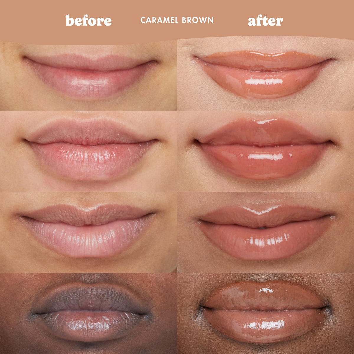 ESW Beauty Vanilla Almond Butter Lip Gloss applicator close-up