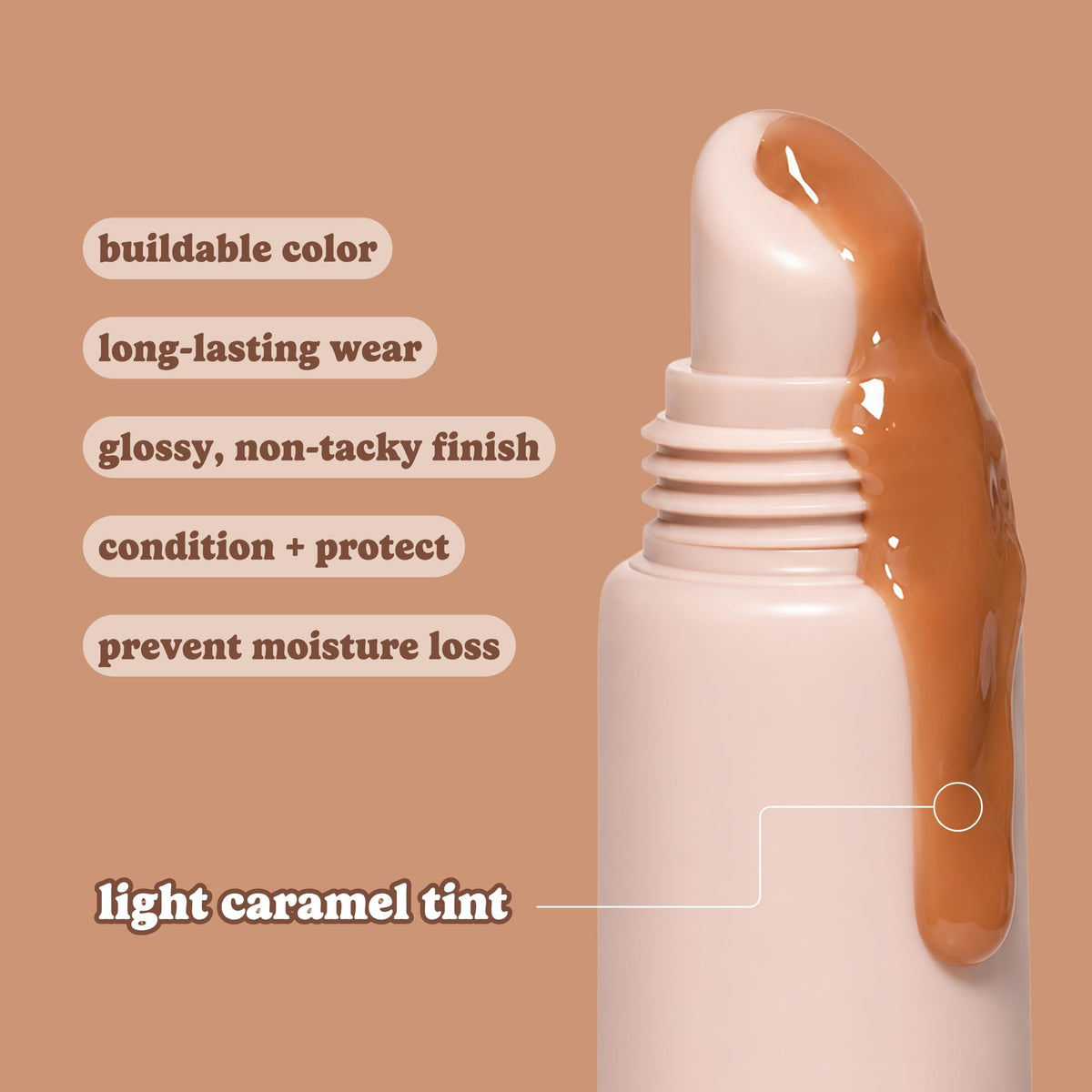 ESW Beauty Vanilla Almond Butter Lip Gloss texture