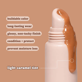 ESW Beauty Vanilla Almond Butter Lip Gloss texture