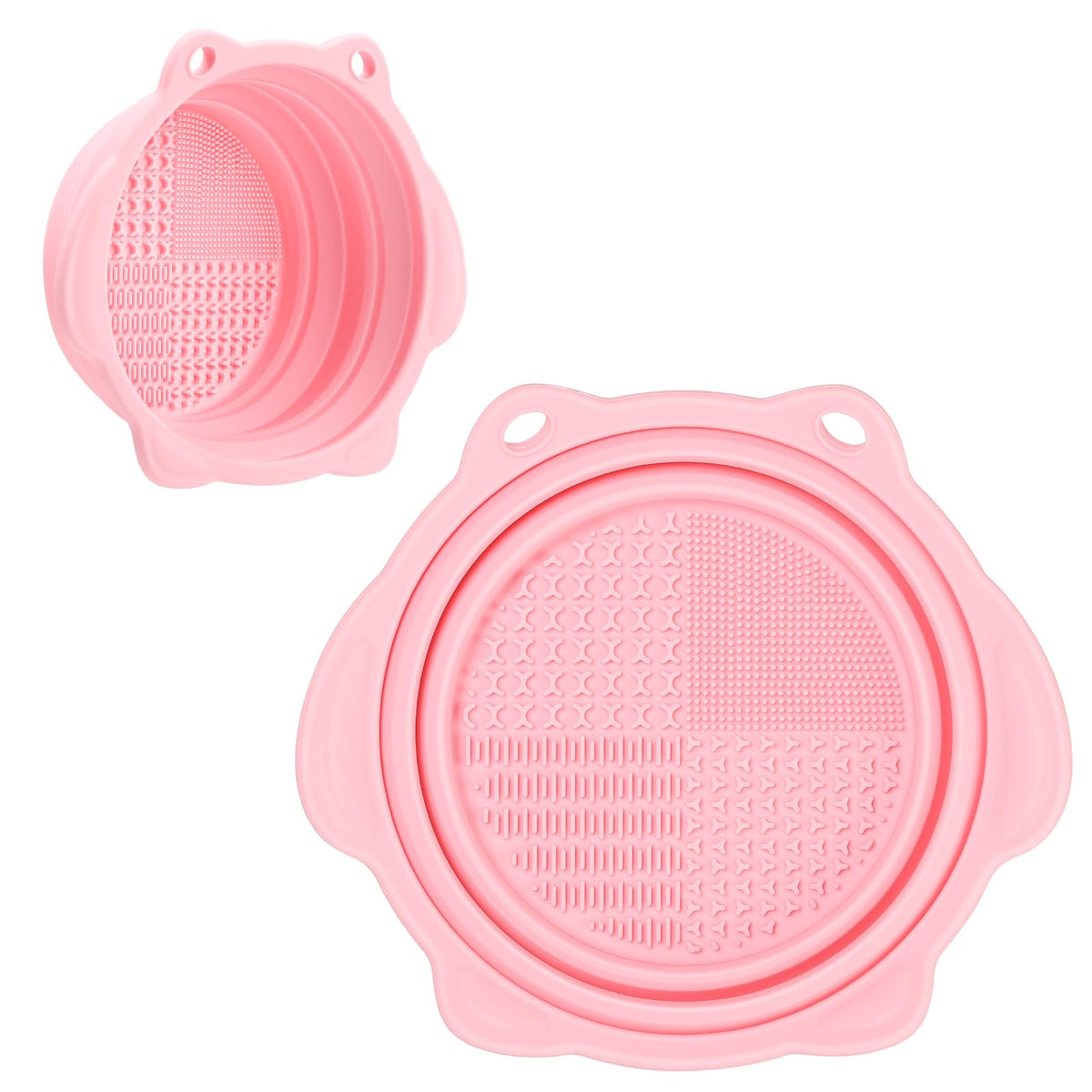 Etercycle Foldable Silicone Makeup Brush Cleaner Bowl front view