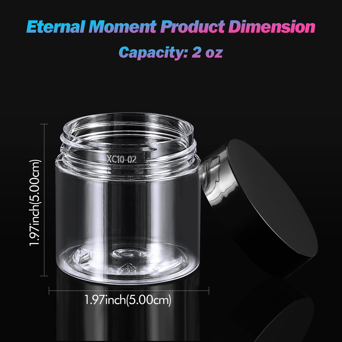 Eternal Moment 2 oz jar with screw-on lid