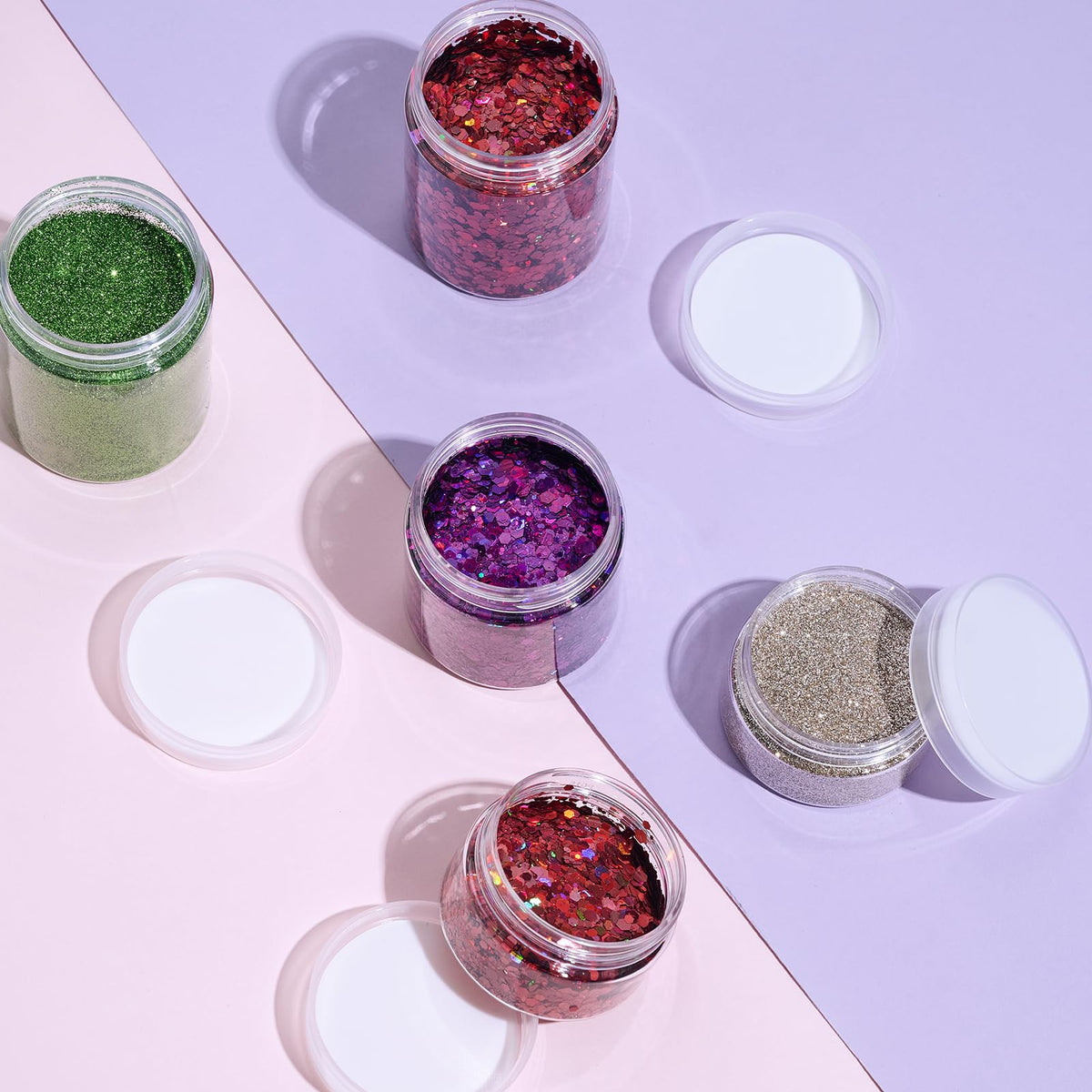 Eternal Moment 2oz plastic jars in a handbag