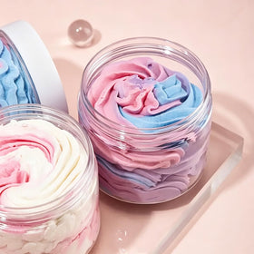 Eternal Moment 8oz jar filled with homemade lotion