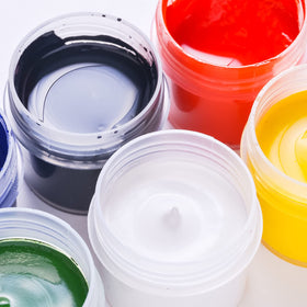 Eternal Moment jars filled with DIY craft materials