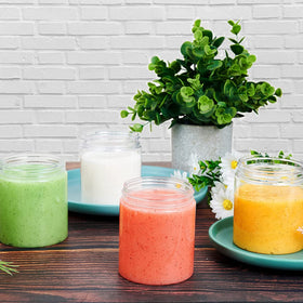 Eternal Moment jars filled with various beauty products
