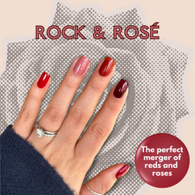 Eternal Nail Polish Set highlighting dark purple nail polish