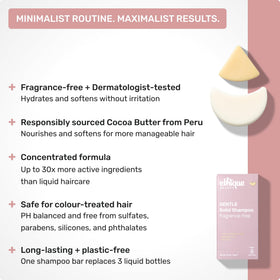 Ethique Gentle Unscented Shampoo Bar packaging