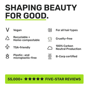 Ethique Hydrating Shampoo Bar packaging with eco-friendly label