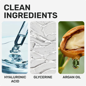 Ethique Hydrating Shampoo Bar with ingredients displayed