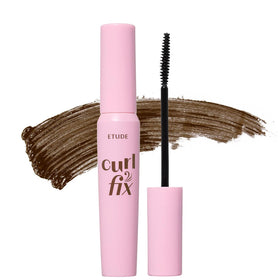ETUDE Curl Fix Mascara brown tube front view