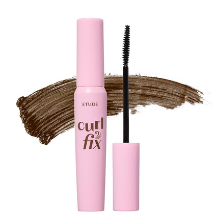 ETUDE Curl Fix Mascara brown tube front view