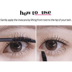 ETUDE Curl Fix Mascara lifestyle shot on vanity