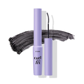 ETUDE Curl Fix Mascara Slim Brush Black front view