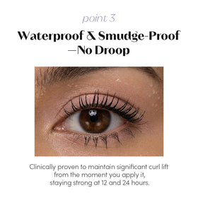 ETUDE Curl Fix Mascara Slim Brush Black with other beauty products
