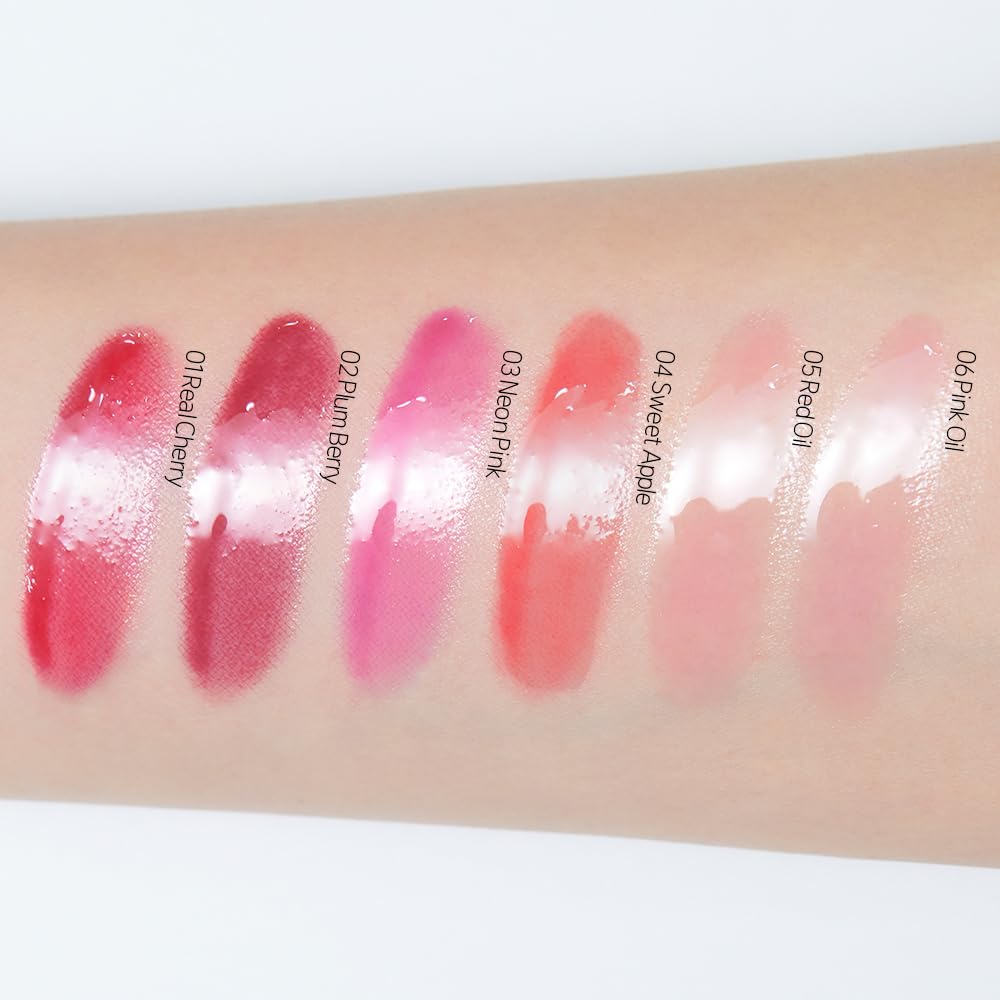 ETUDE Dear Darling Oil Tint #2 Plum Berry applicator close-up