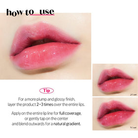 ETUDE Dear Darling Oil Tint #2 Plum Berry in hand