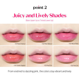 ETUDE Dear Darling Oil Tint #2 Plum Berry lifestyle scene