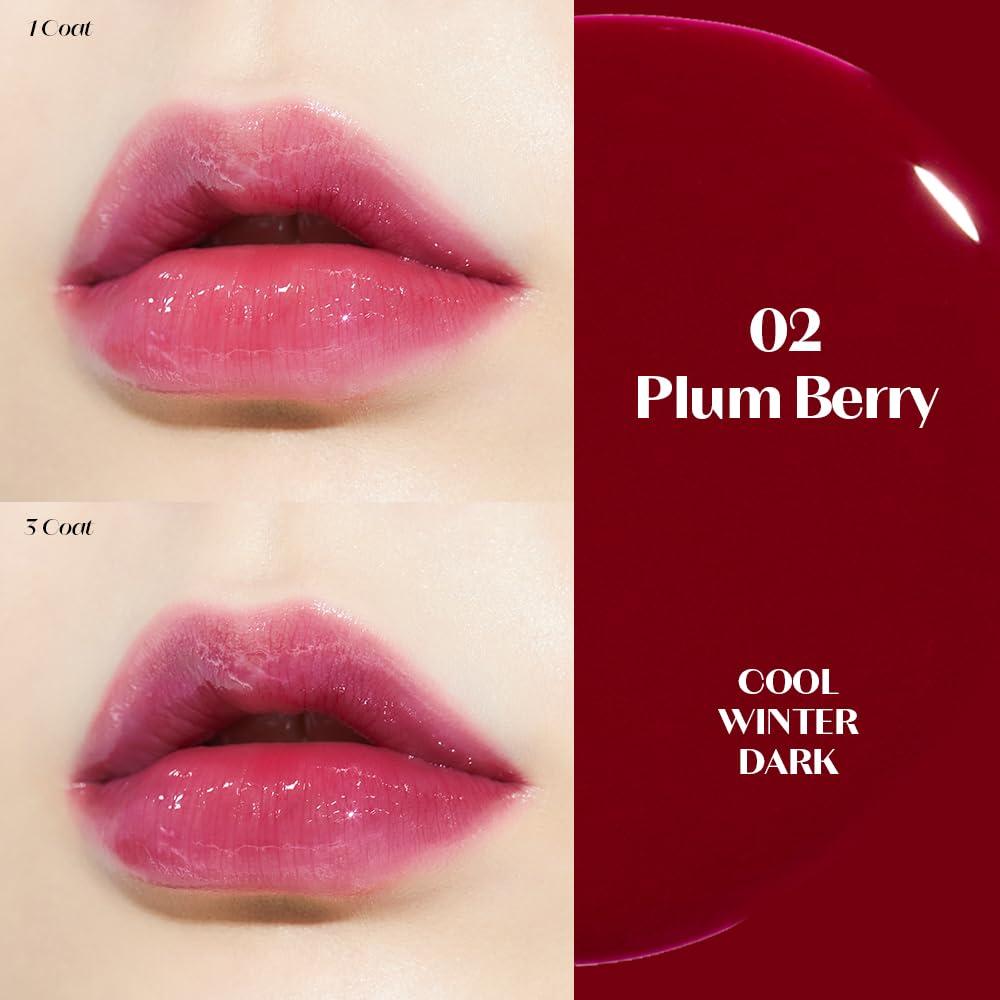 ETUDE Dear Darling Oil Tint #2 Plum Berry packaging