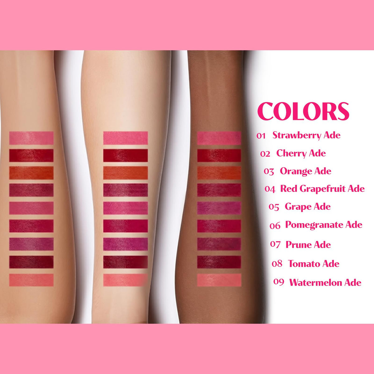 ETUDE Dear Darling Water Tint applied on cheeks