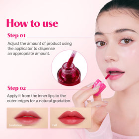 ETUDE Dear Darling Water Tint Cherry Ade with other beauty products