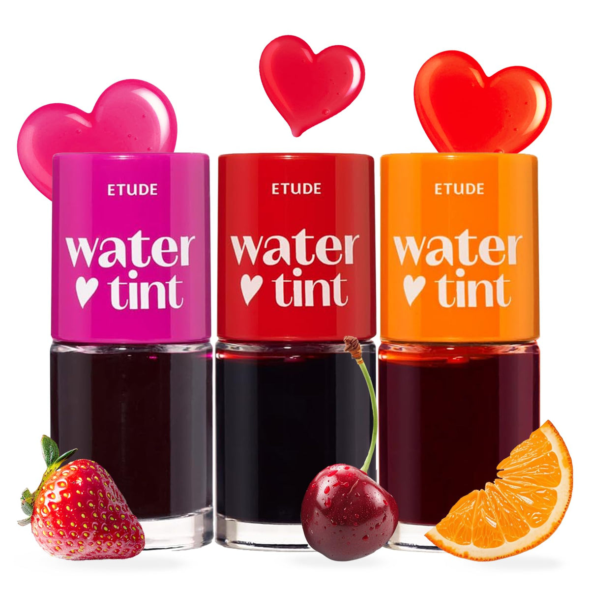 ETUDE Dear Darling Water Tint Strawberry Ade front view