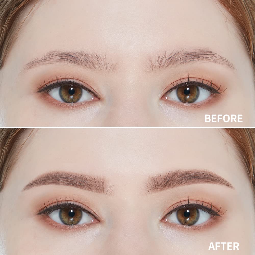 ETUDE Drawing Eye Brow Pencil Dark Gray on a makeup table
