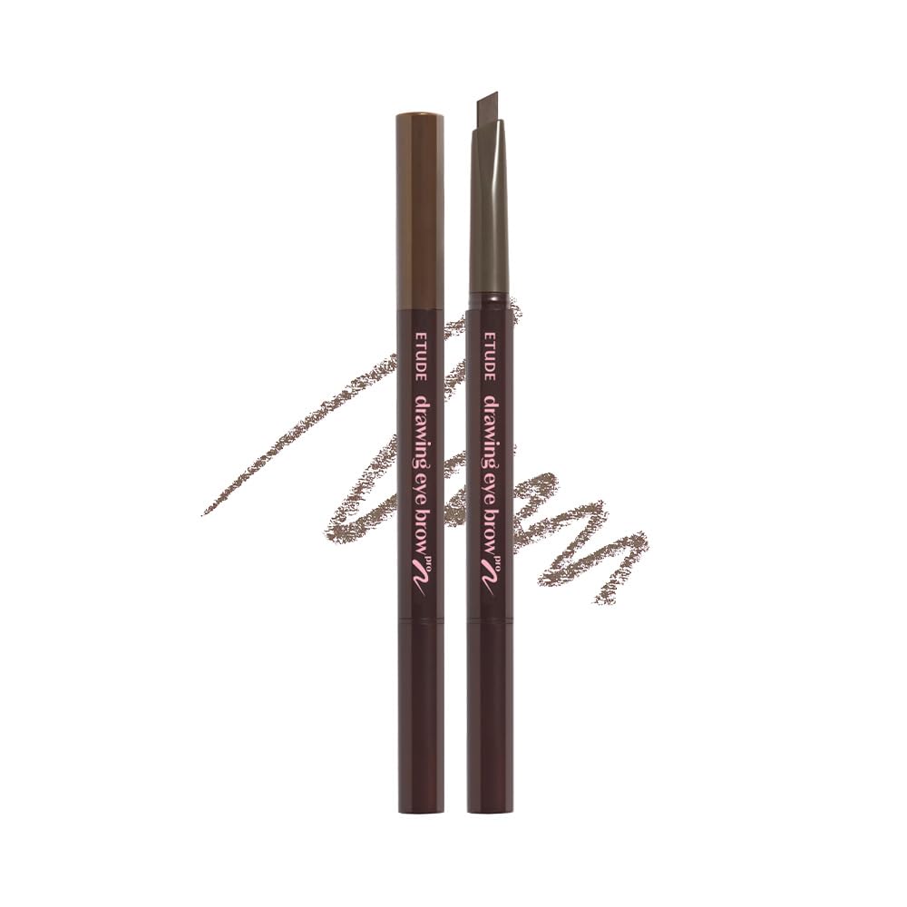 ETUDE Drawing Eye Brow Pro Ash Brown eyebrow pencil front view