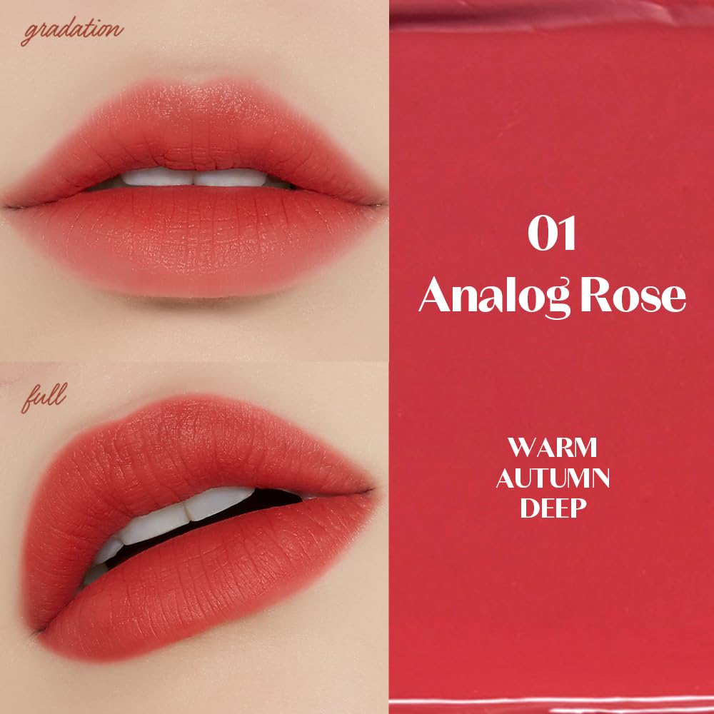 ETUDE Fixing Tint #01 Analog Rose applicator close-up