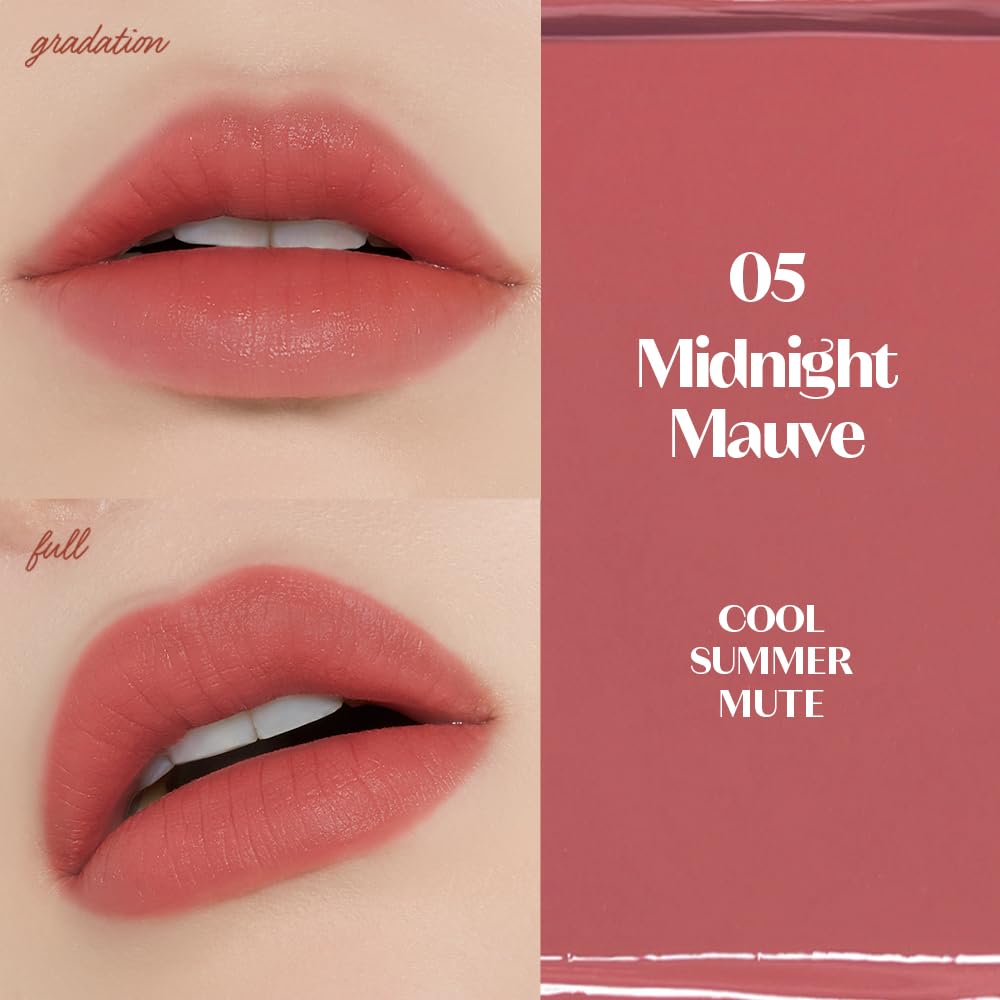 ETUDE Fixing Tint #05 Midnight Mauve swatch on skin