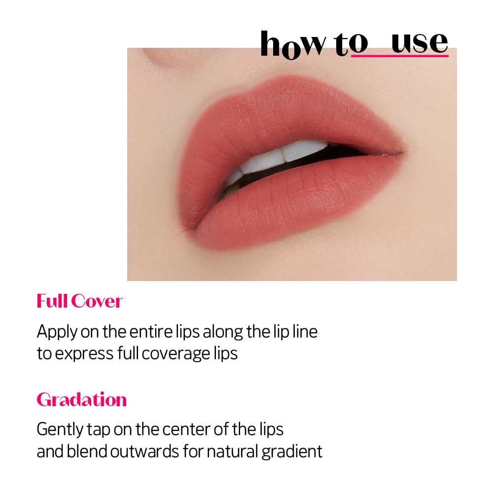 ETUDE Fixing Tint #12 Salmon Brick side view