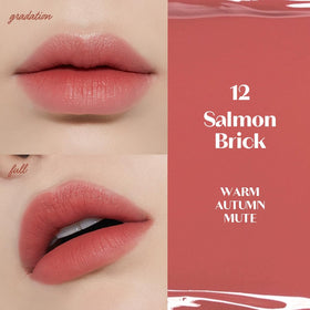 ETUDE Fixing Tint #12 Salmon Brick swatch on skin