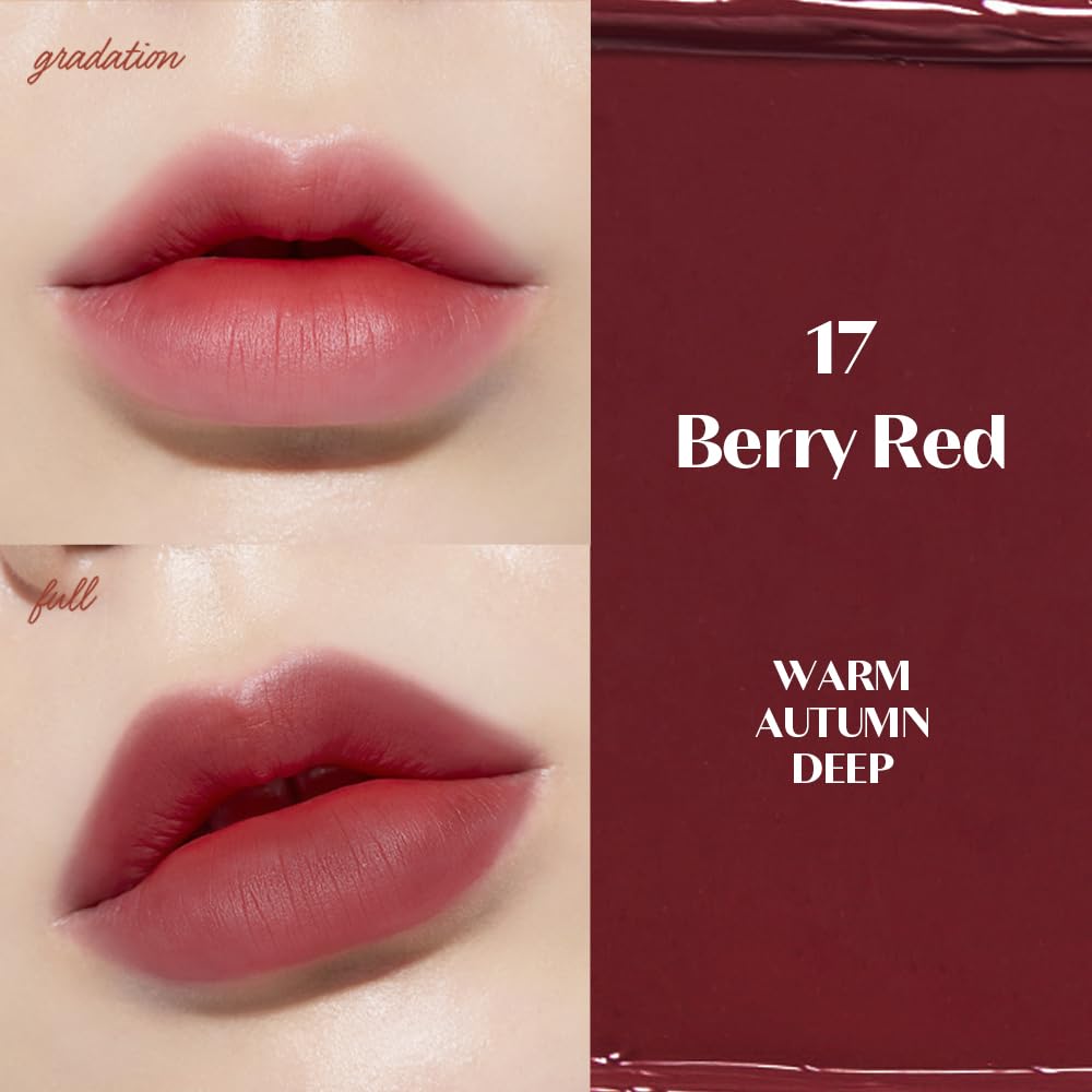 ETUDE Fixing Tint #17 Berry Red packaging