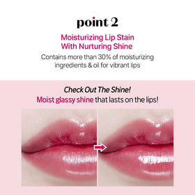 ETUDE Glow Fixing Tint #2 Mellow Pink side view