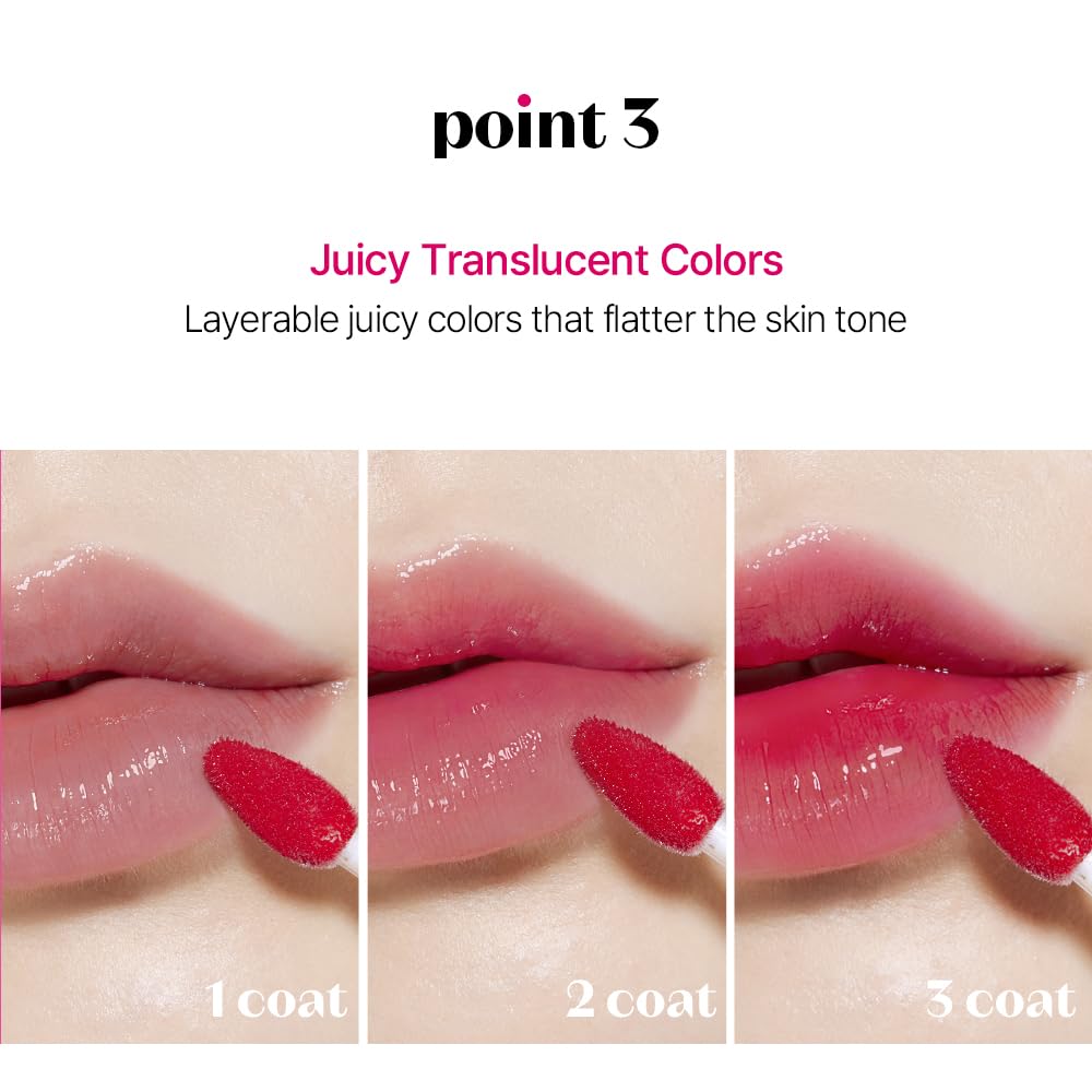 ETUDE Glow Fixing Tint #2 Mellow Pink texture close-up