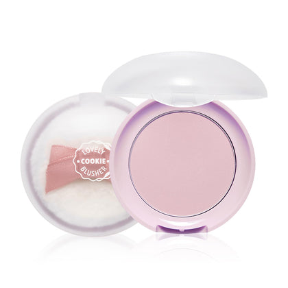 ETUDE Lovely Cookie Blusher Lavender Lemon Macaron 4g front view