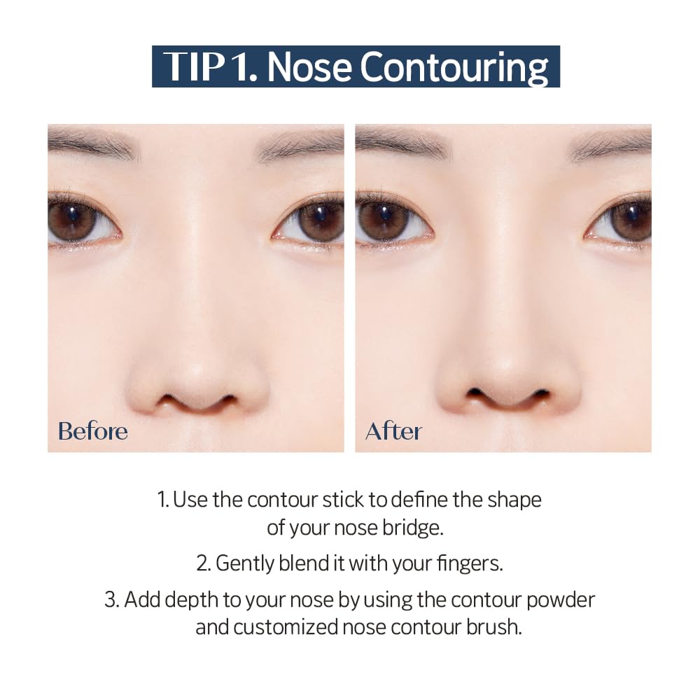 ETUDE Reborn Maker Contour Stick #Warm Shading on skin swatch