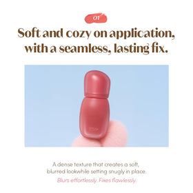ETUDE Soft Fixing Lip Tint Must Be Love swatch on skin