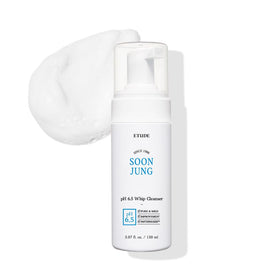 ETUDE SoonJung pH 6.5 Whip Cleanser front view with packaging