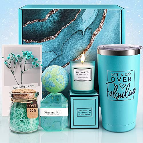 EUASOO spa gift basket with special message card