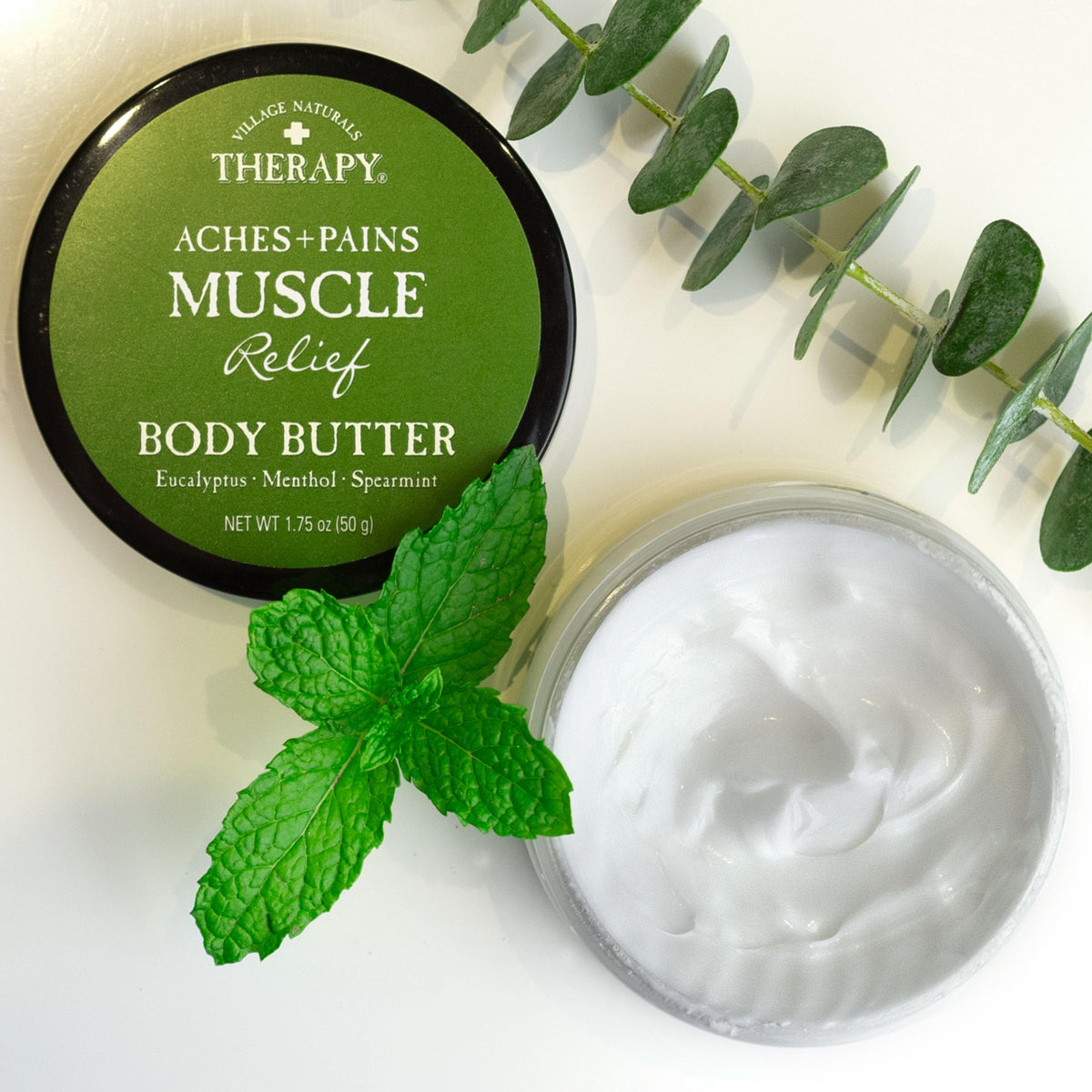 Eucalyptus Mint scent description for Village Naturals Therapy Relaxing Muscle Wellness Spa Gift Set