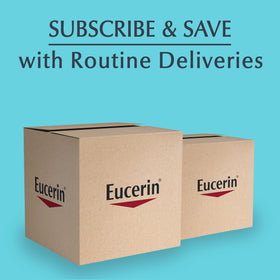Eucerin cleanser and lotion with natural ingredients