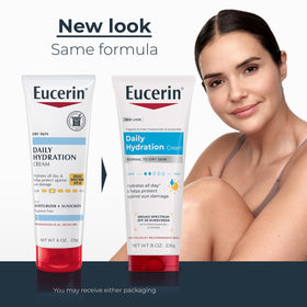 Eucerin Daily Hydration Cream SPF 30 tube side view