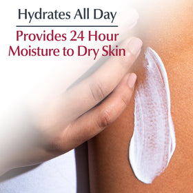 Eucerin Daily Hydration Lotion SPF 15 side view showing ingredients