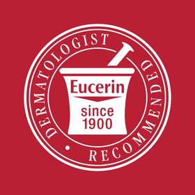 Eucerin Eczema Relief Body Cream in bathroom setting