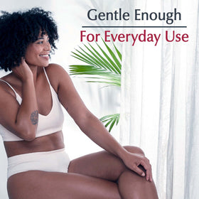 Eucerin Eczema Relief Body Cream in bathroom setting
